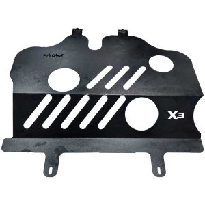 سینی زیر موتور BAC X3 PRO فلزی (قطر 2.4 میلی متر – رنگ کوره ای) برند کرمان پارت