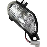 نمای نزدیک چراغ روی آینه بغل JAC J5